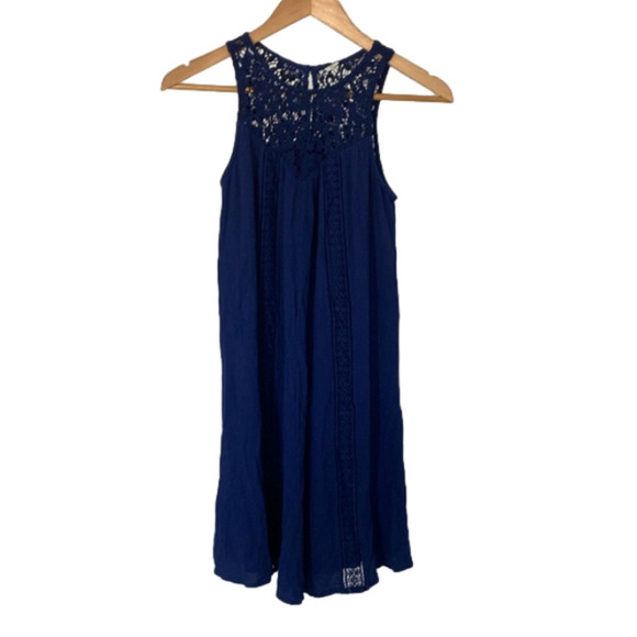 Old Navy Swing Sun Dress with Lace Details, Size XS - Picture 1 of 11